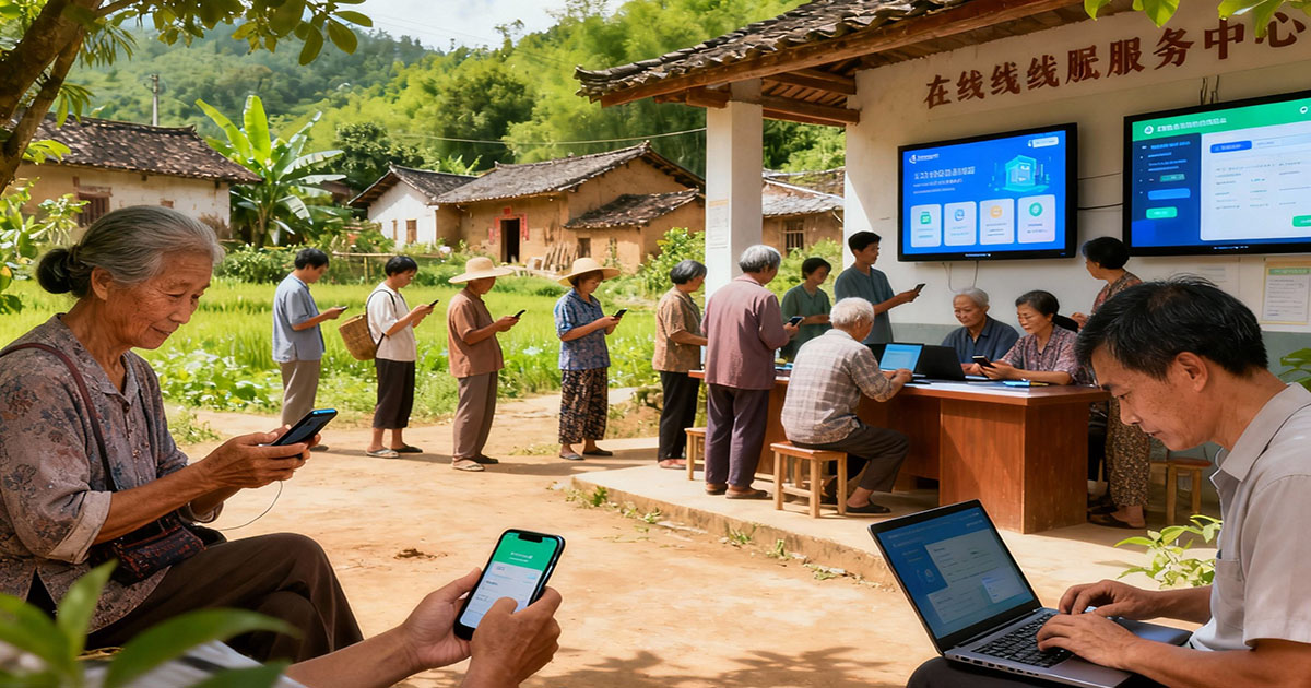 Ilustrasi Layanan rumah adat