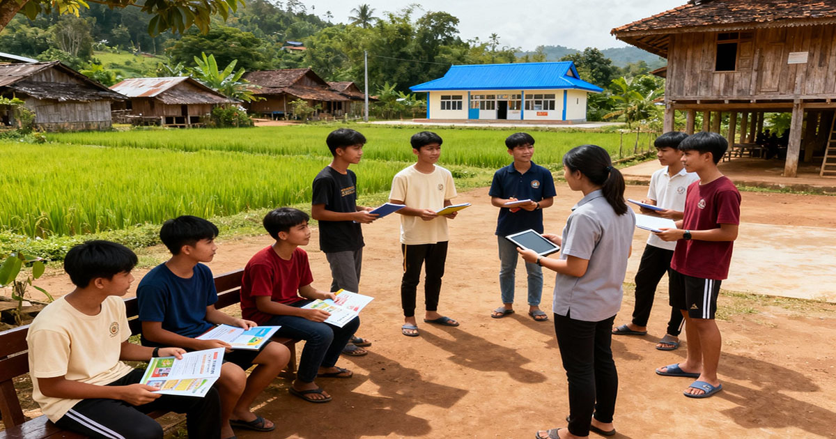 Ilustrasi Layanan surau tua