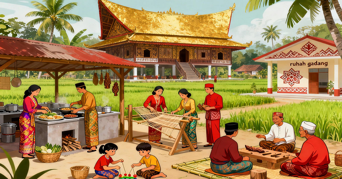 Ilustrasi Layanan travel sumbar