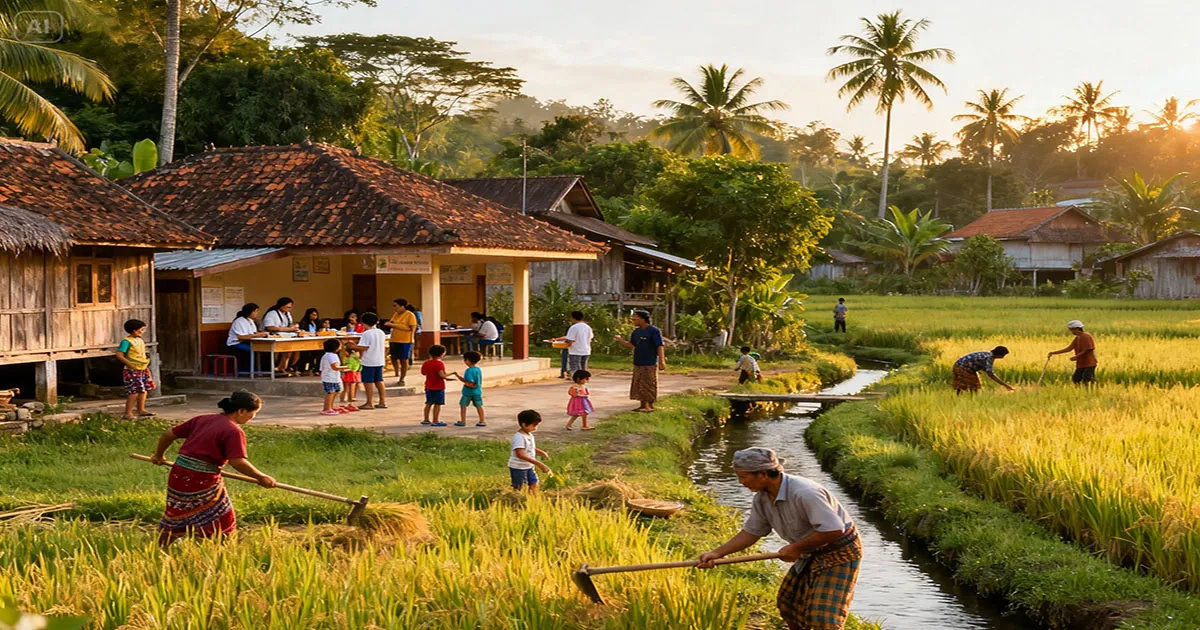 Jangan Biarkan Gotong Royong Punah Ini Nasib Desamu Kalau Hilang!