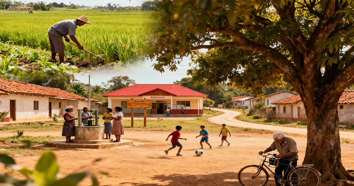 Kok Bisa Desa Ini Punya Fasilitas Sebagus Kota Besar?