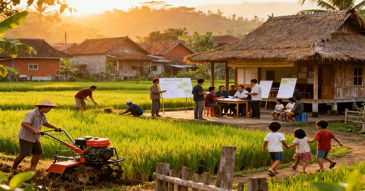 Ternyata Ini Rahasia Desa Di Indonesia Bisa Maju Tanpa Utang!