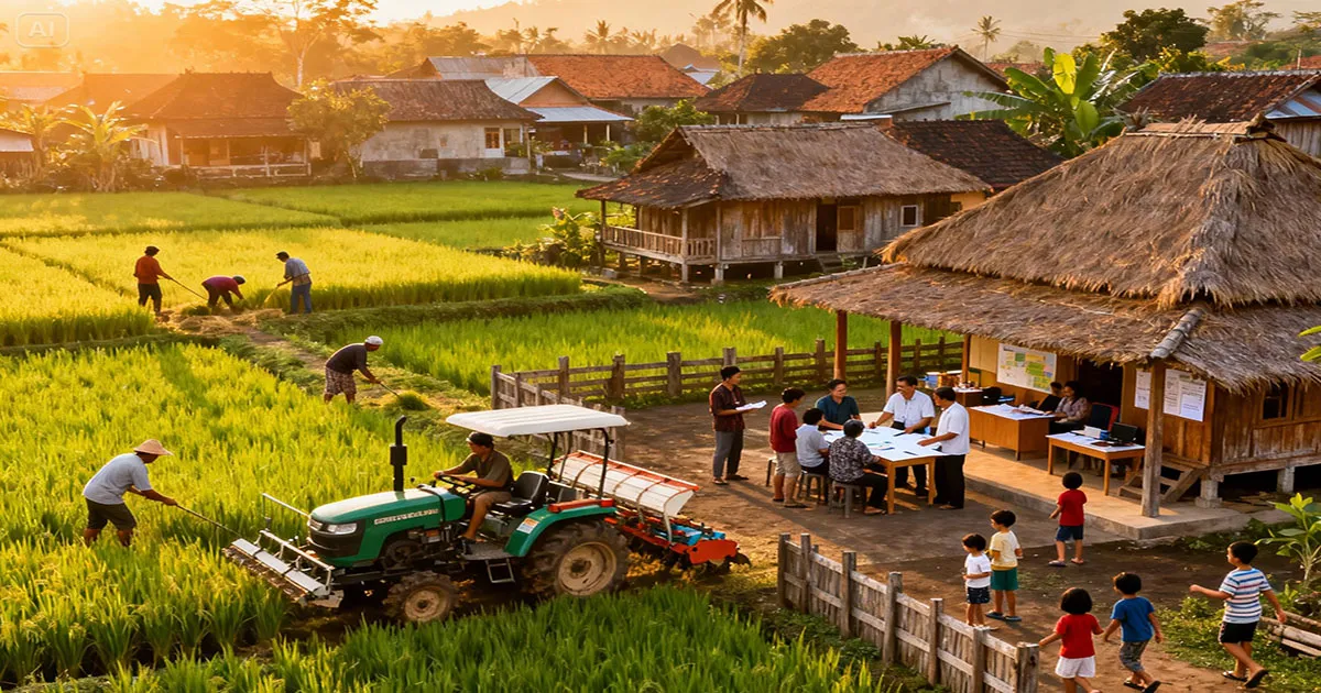 Warga Desa Ini Rela Kerja Gratis Hasilnya Bikin Kagum!